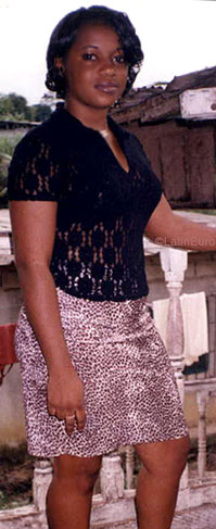 Date this tall Gabon girl Agathta from  A9827