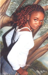 happy Ivory Coast girl  from  A9812