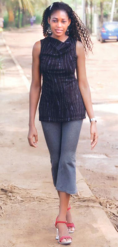 Date this tall Gabon girl Hortense from Libreville GA10