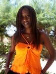 happy Senegal girl  from Dakar SN154