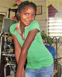 pretty Jamaica girl Novia from Hanover JM1155