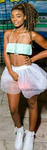 funny Jamaica girl Trisiana from Kingston JM2178